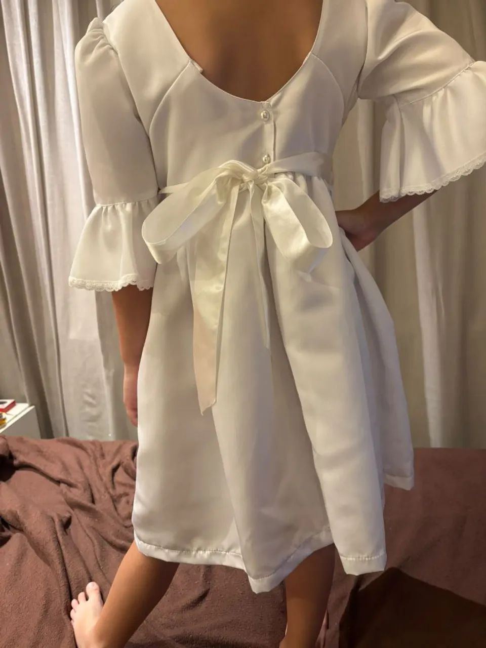 Vestido infantil daminha - Foto 5