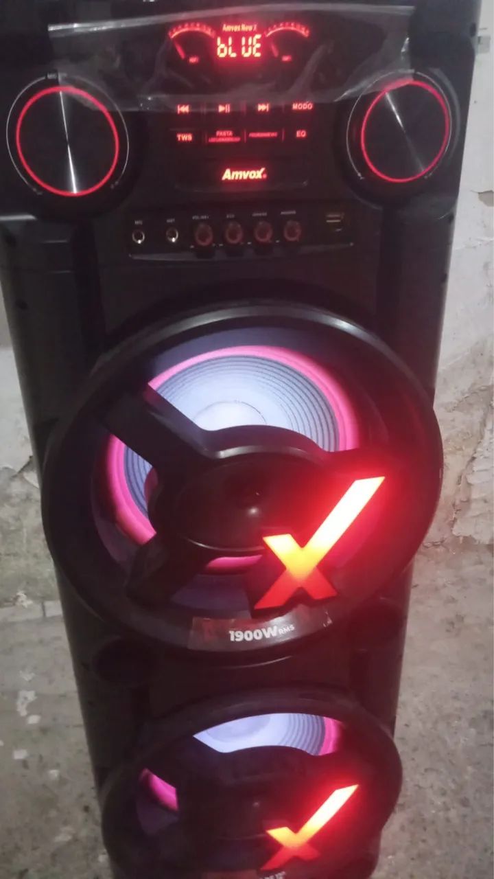 Caixa de Som Amvox