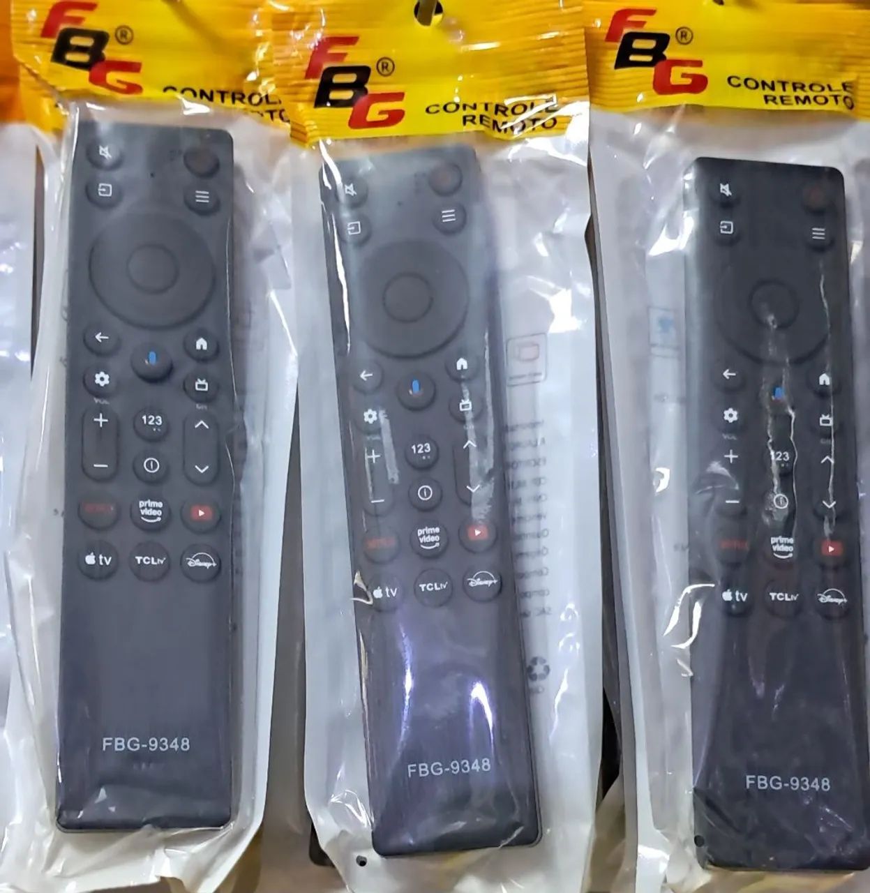 Controle remoto para tv semp e tcl  4k - Foto 3