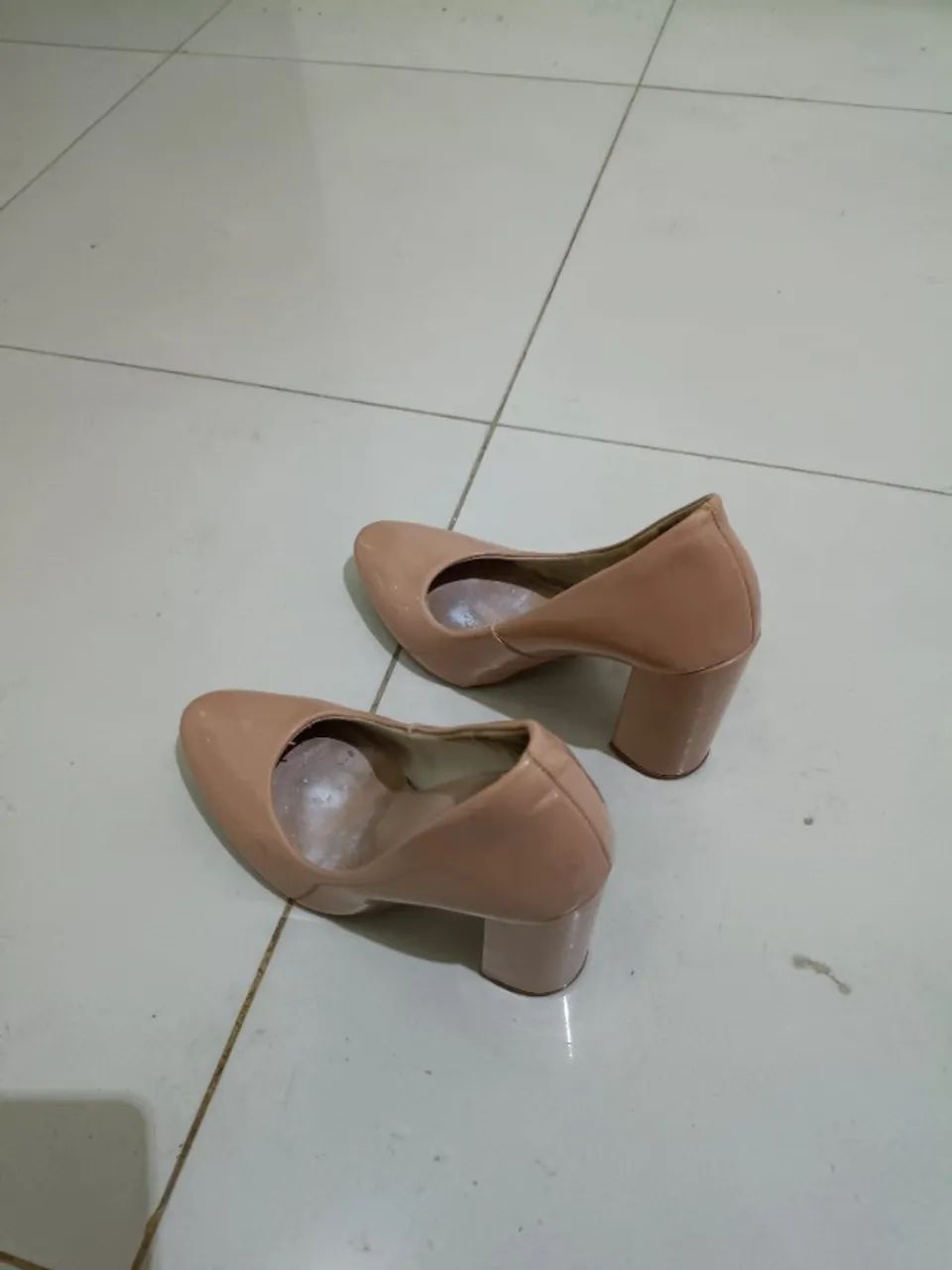 Sapato Scarpin Nude - Foto 2
