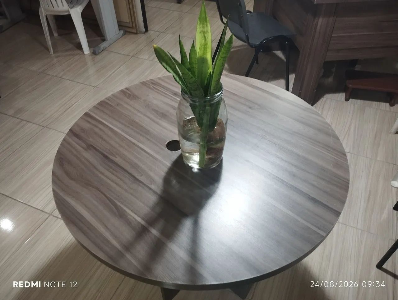 Mesa de centro redonda em MDF - Foto 3