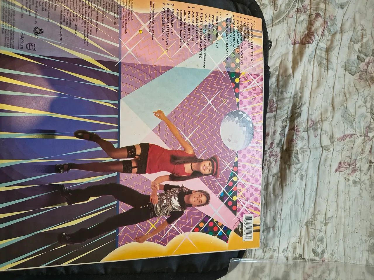 Disco de vinil LP - Sandy e Junior - Pra Dançar com Você  - Foto 2