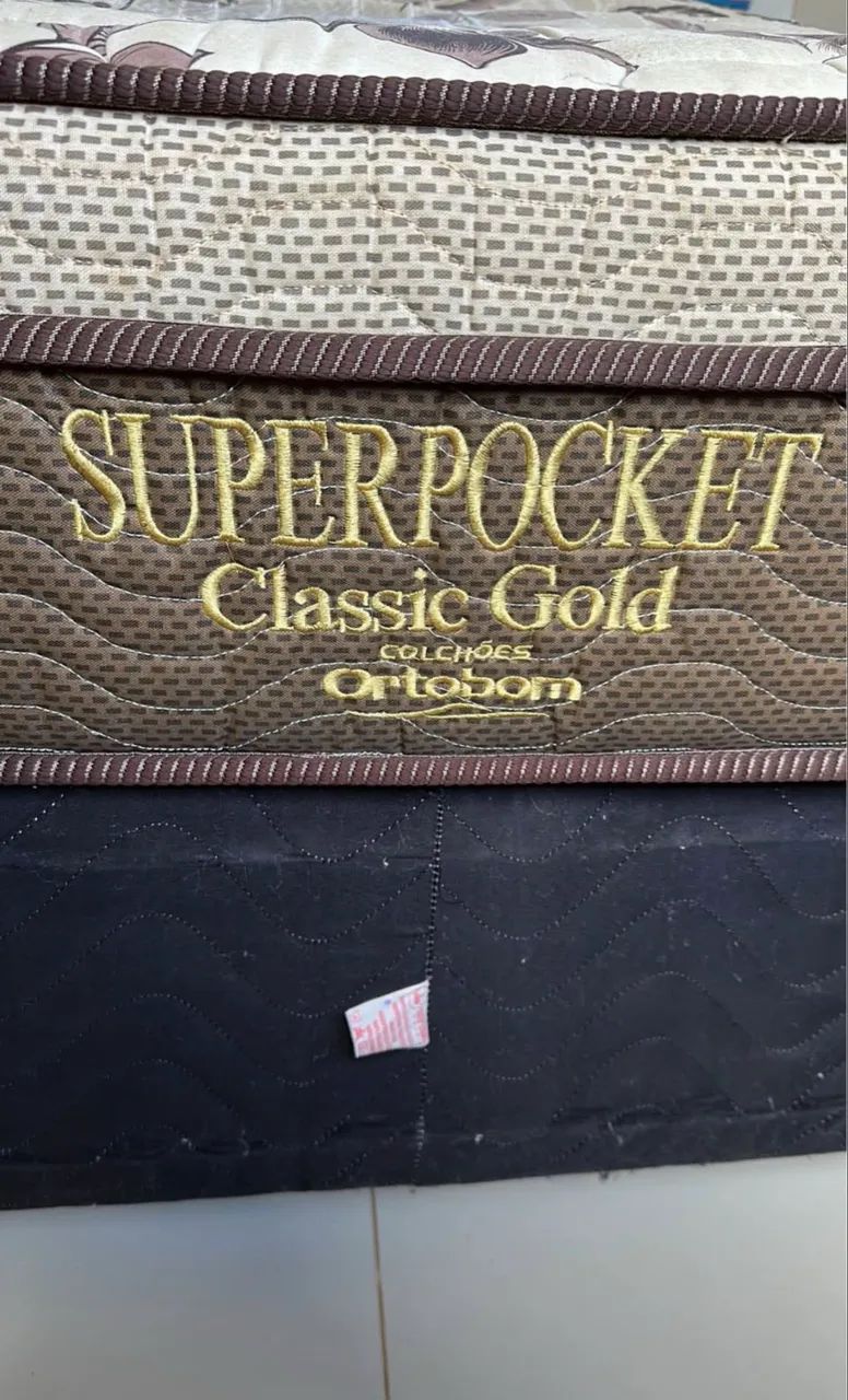 Cama Box Ortobom Superpocket Classic Gold - Foto 2