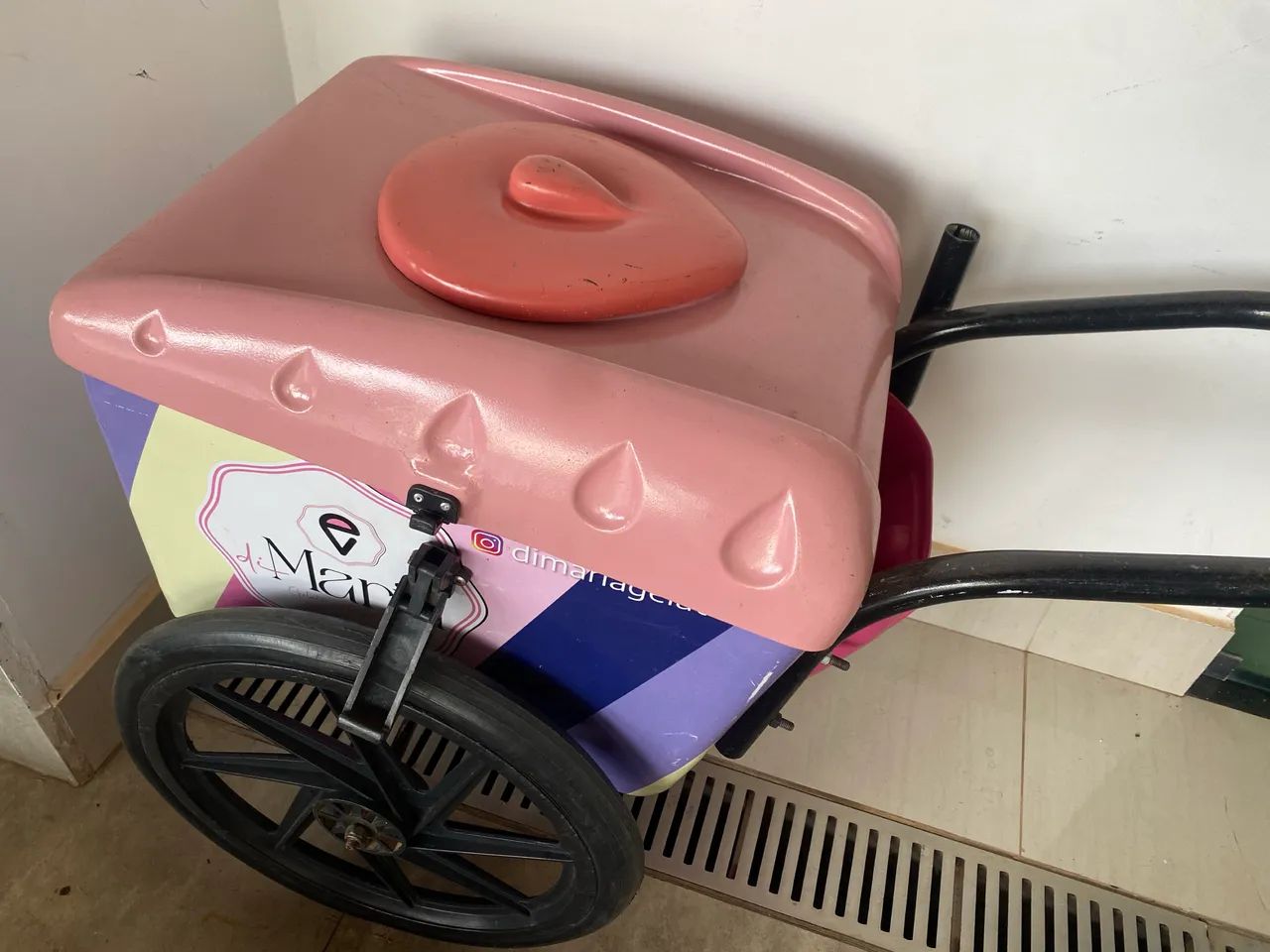 Carrinho para picolés