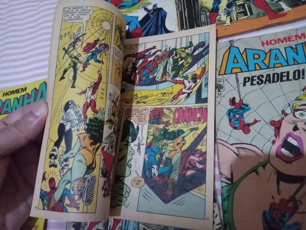 Sete hqs formatinho abril jovem do Homem Aranha: 43, 46, 53, 58, 59, 63, 66 - Foto 6
