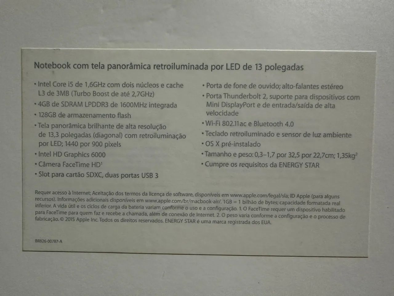 MacBook Air 13 polegadas  - Foto 3