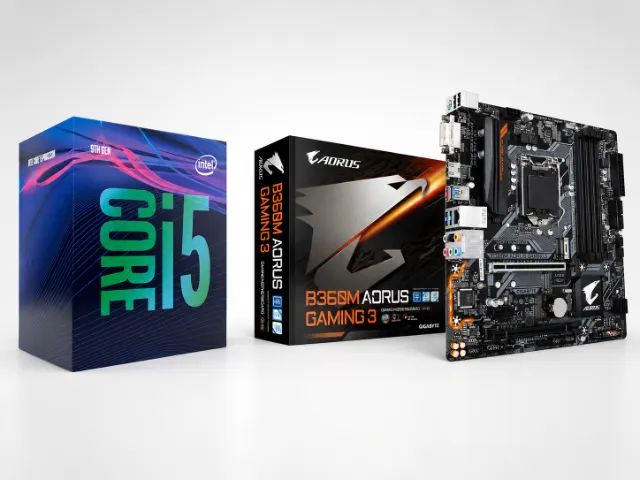 Kit Intel i5-9400 + B360M Aorus Gaming 3 Kit UPGRADE
