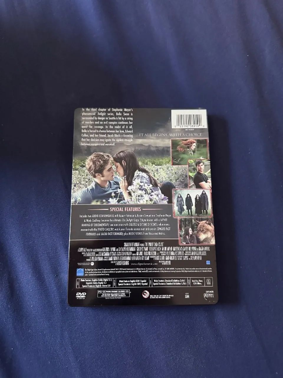 Steelbook New Moon e Eclipse - 4 DVDs - Foto 4