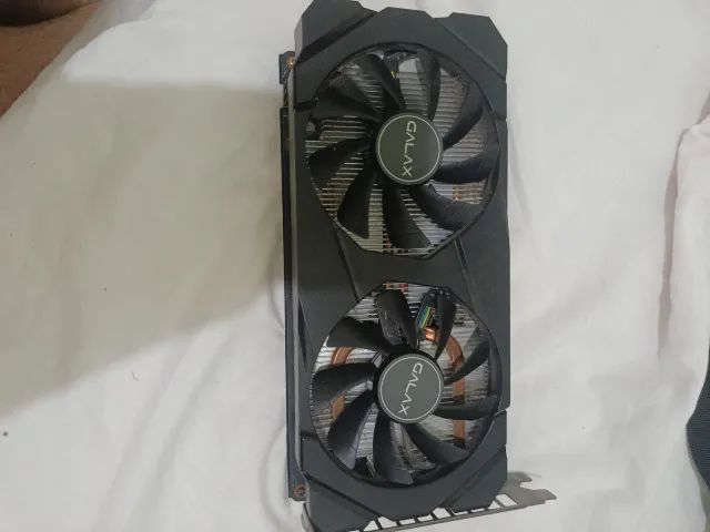 Placa de vídeo GTX 1660 Super GALAX (USADA FUNCIONANDO)