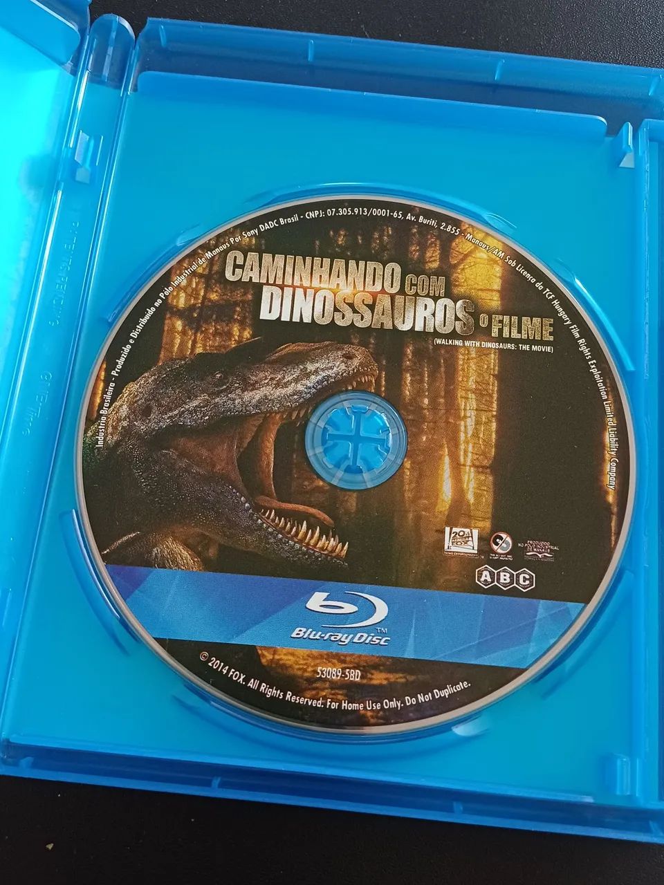 Blu-ray Caminhando Com Dinossauros O Filme - Original - Foto 3