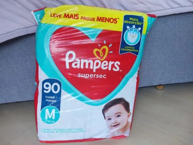 Fraldas tamanho M - Foto 3