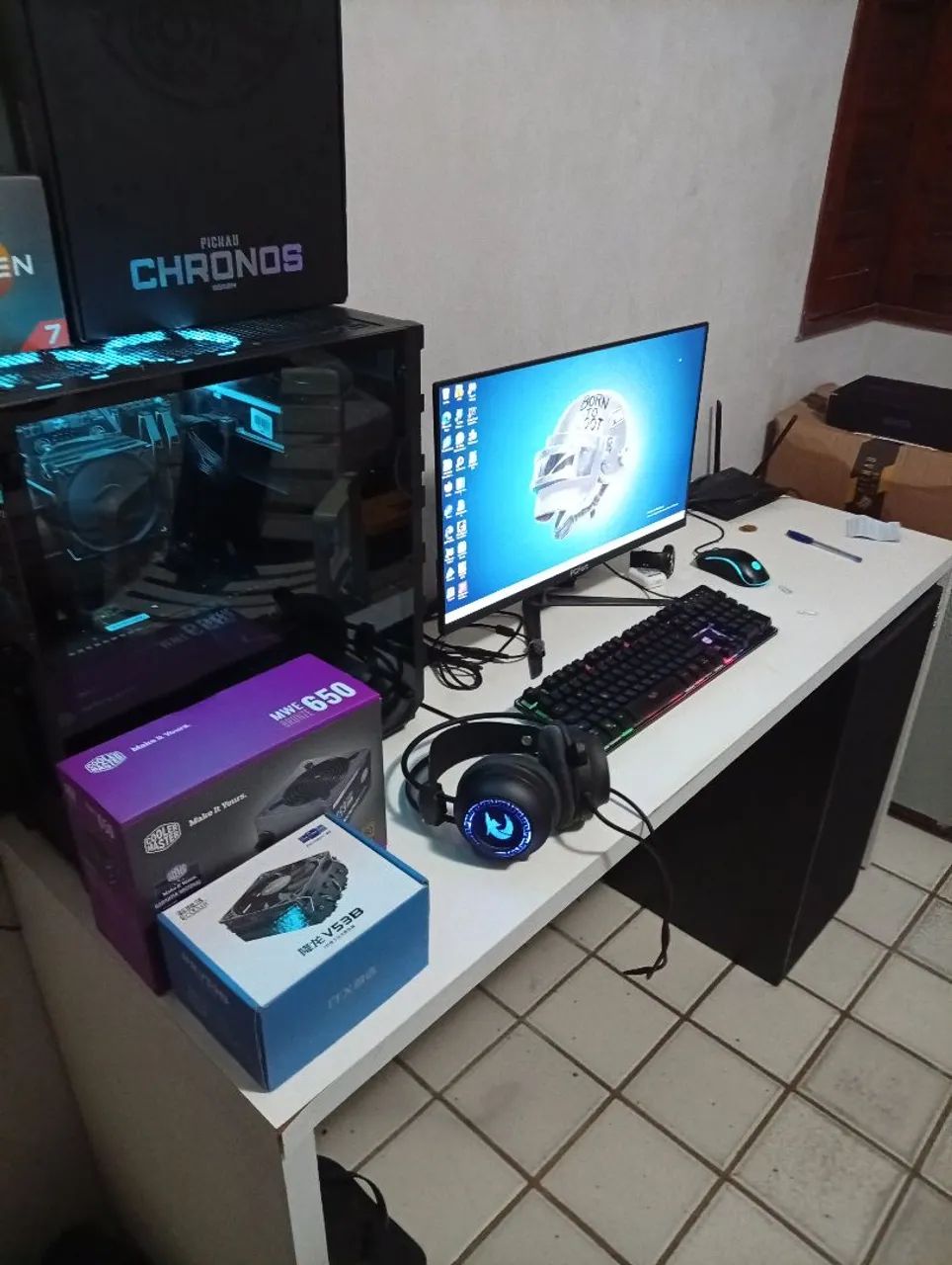 Vendo PC Gamer Completo com Áudio.