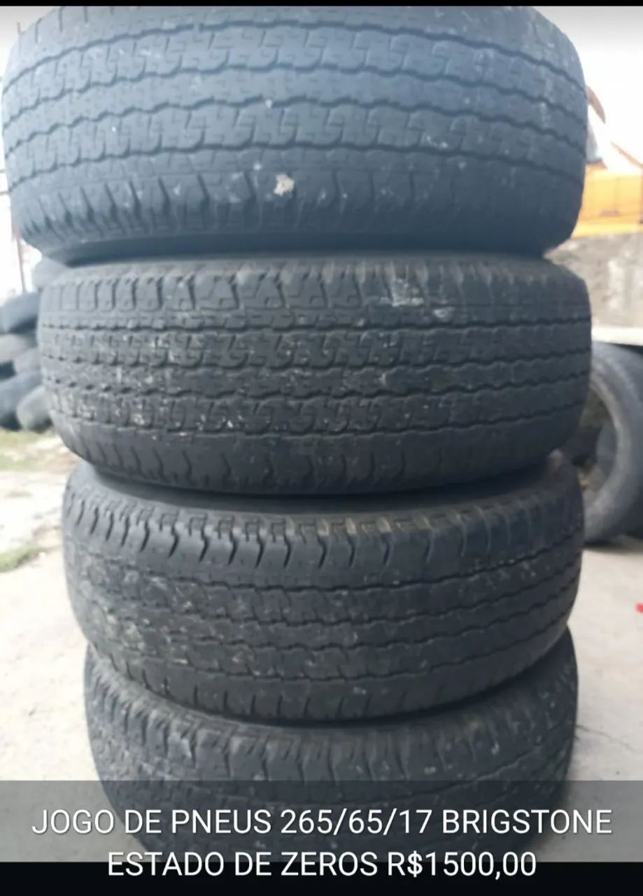 Jogo de pneus 265/65/17