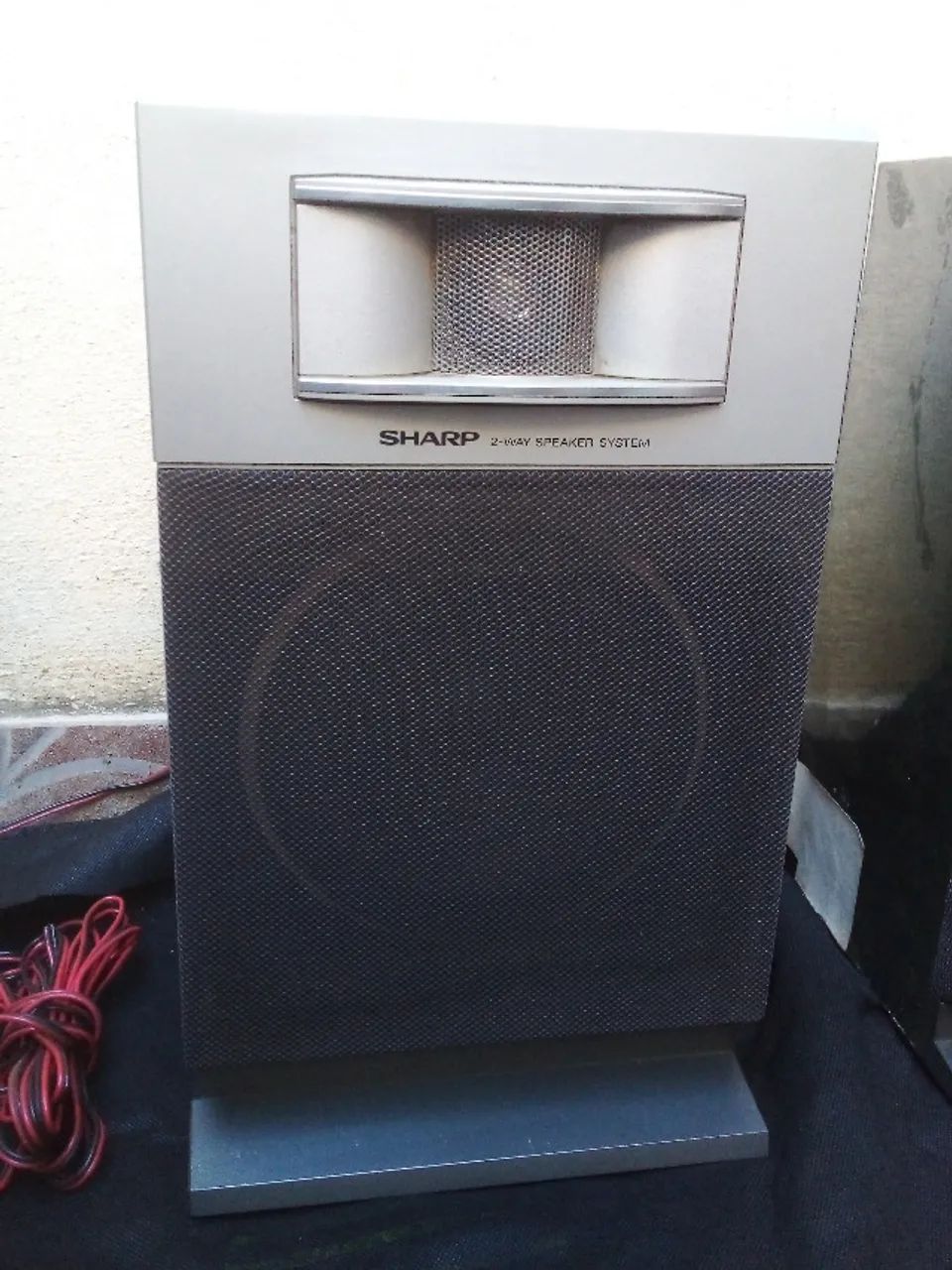 Par De Caixas Acústicas Sharp - CP-5000 - 25W - 8 Ohms - Foto 3