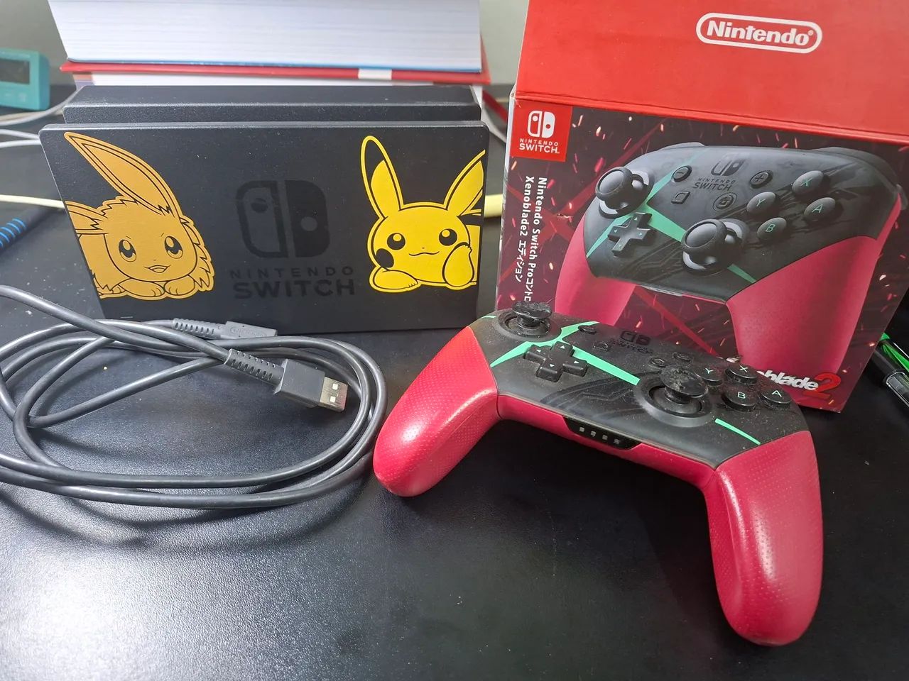 Nintendo Switch Pokemon Let's Go Pikachu - Foto 2
