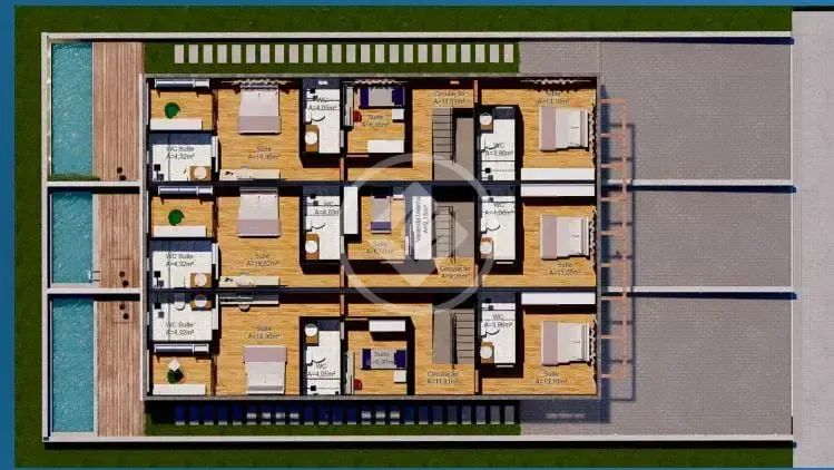 Casa 4 Quartos com 1 Dormitório no Térreo à Venda no Campeche  Próx. Rua do Gramal codigo: - Foto 3