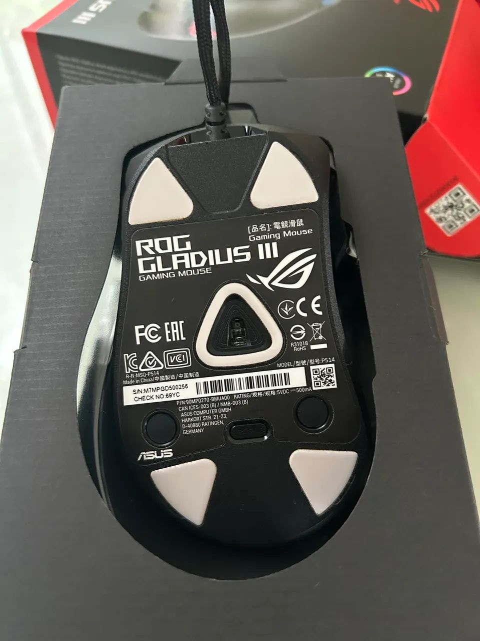 Mouse asus rog glaudius III - Foto 4