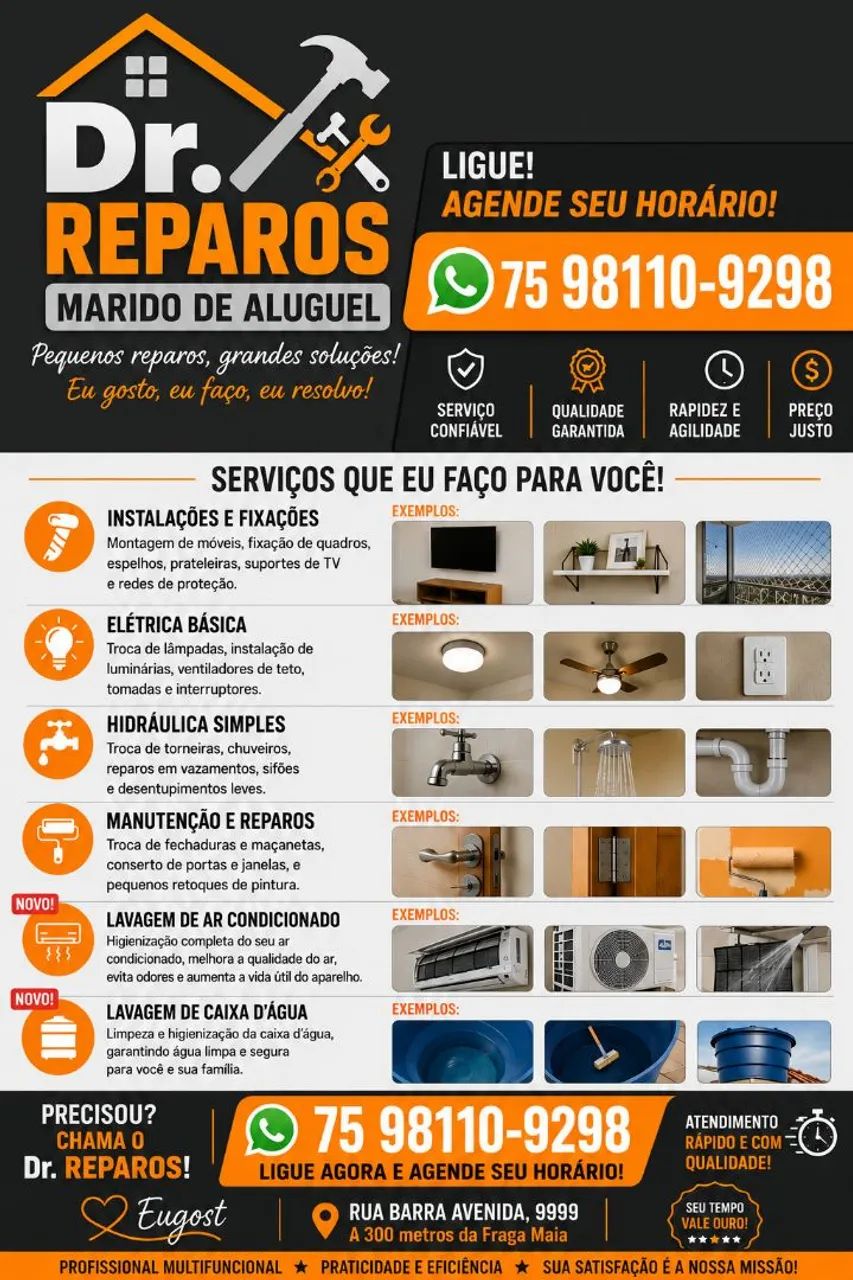 DR.Reparos Marido de Aluguel 