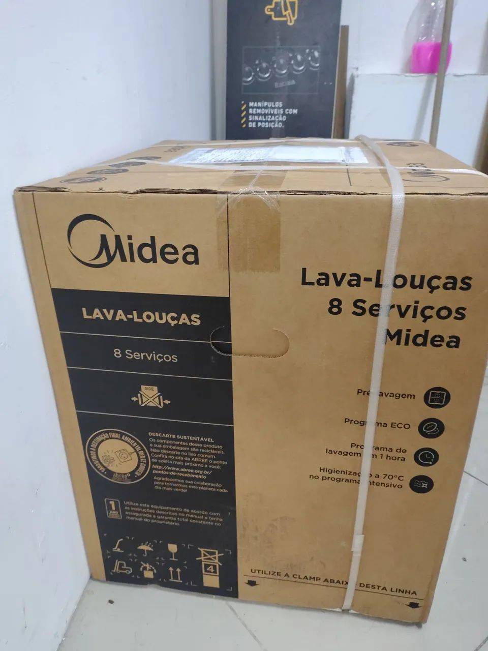 Vendo lava louça 8 serviços da Midea 220v  - Foto 2