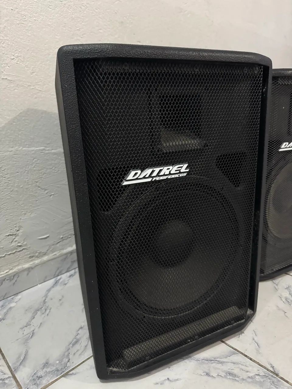 Caixa De Som Ativa + Passiva DATREL 12p 250w - Com Bluetooth 