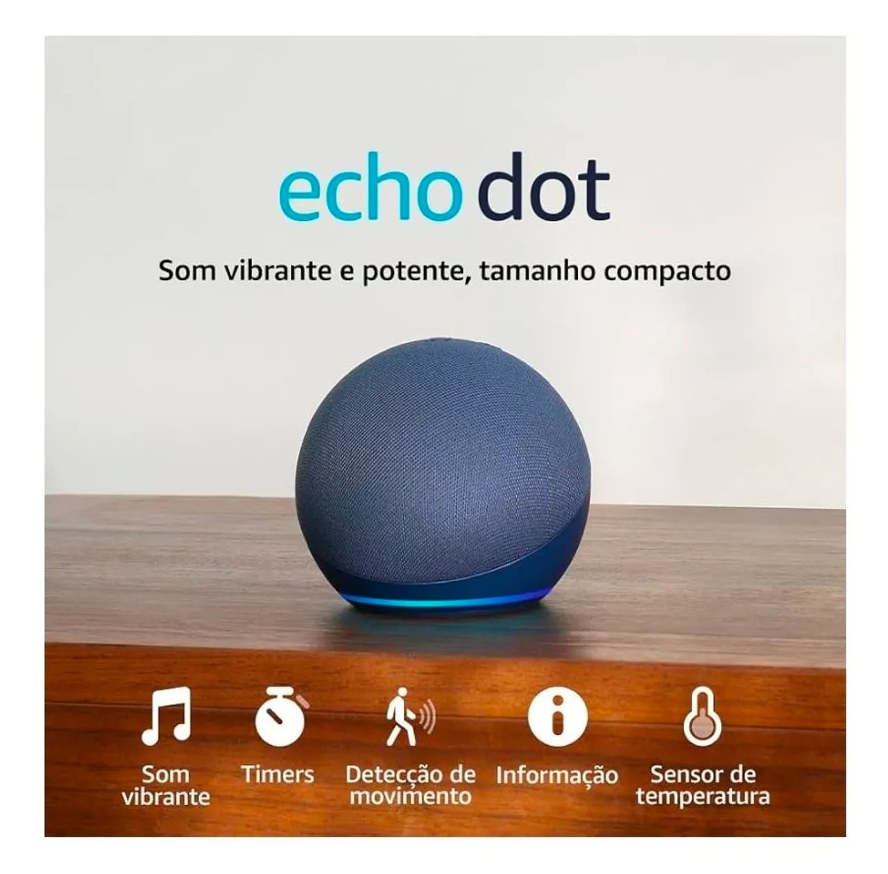  Echo dot - Alexa / Azul