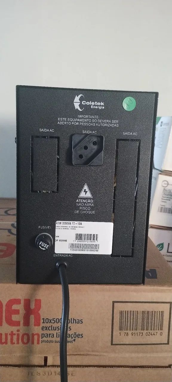 Estabilizador bivolt 3200VA 10A-1T - Foto 4