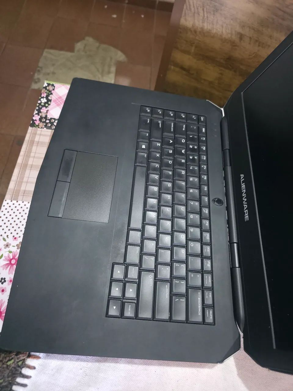 Carcaça completa com tela e bateria e teclado notebook dell alienware 15 r2  4°th  - Foto 3