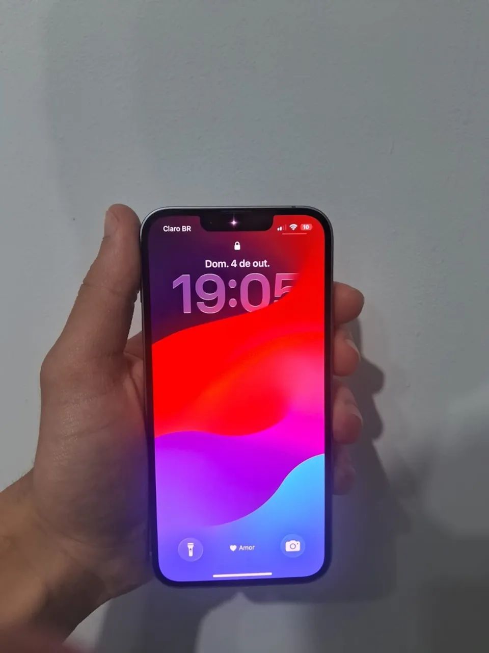 iPhone 14 128GB Azul - Impecável - 81% Bateria Original - Sem Marcas - Foto 5