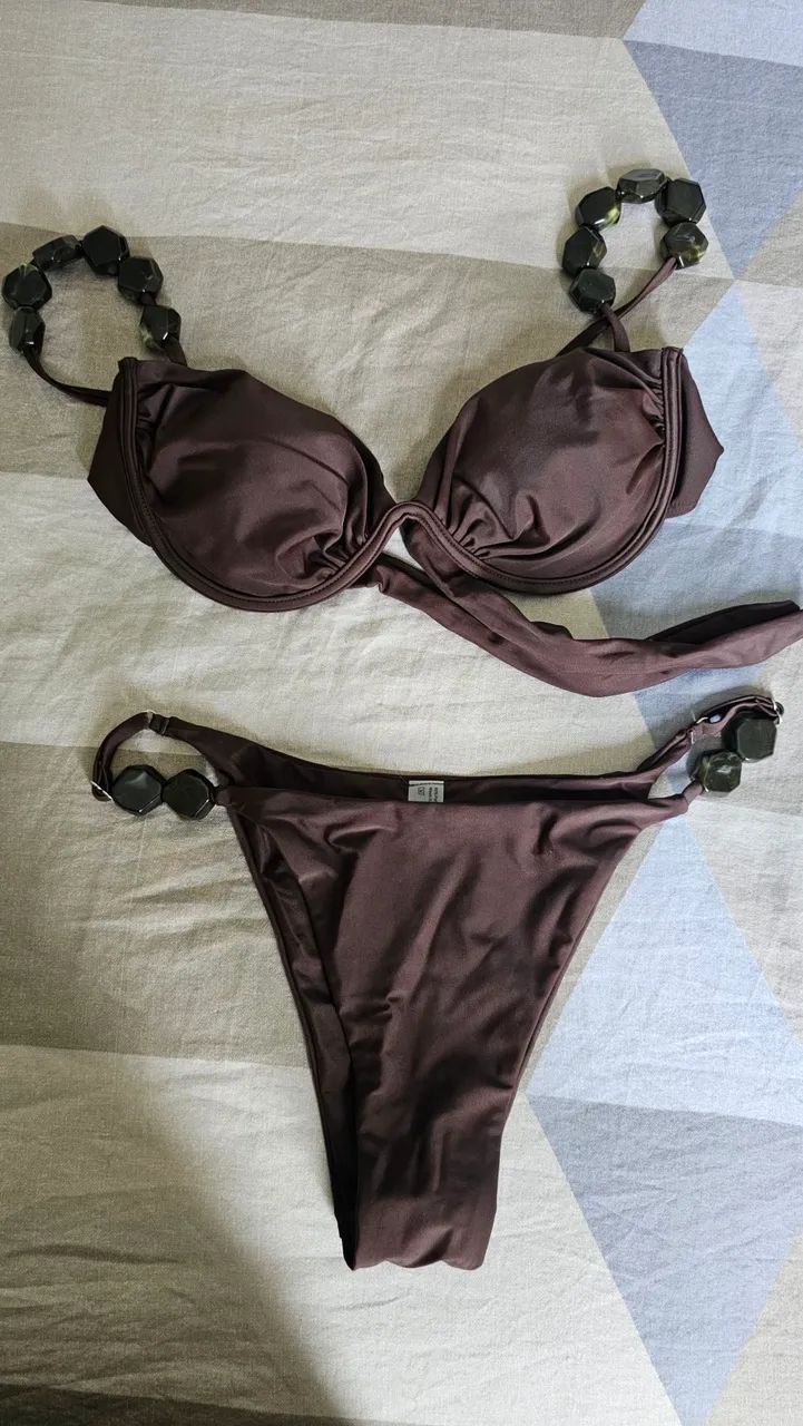 Biquini marrom shein - Foto 2