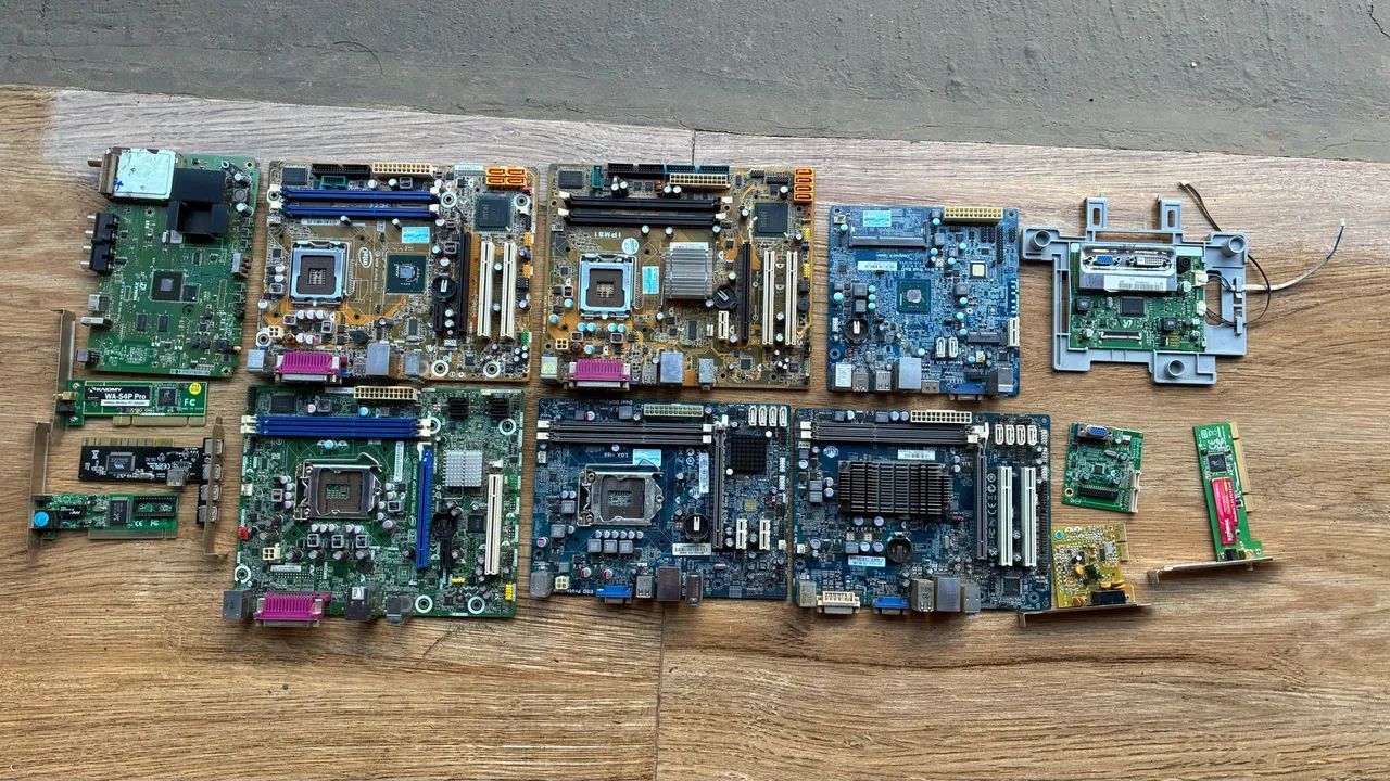 lote de placas mães 