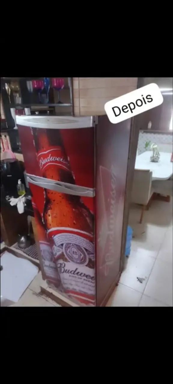Envelopamento de geladeira  - Foto 2