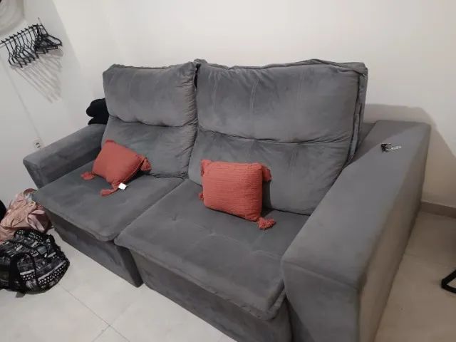 Sofá retrátil 4 lugares