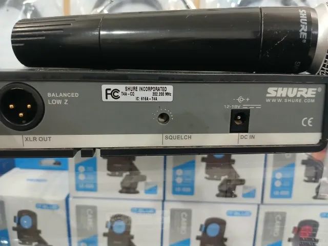 Microfone Shure SM58 Com Receptor Original - Foto 2