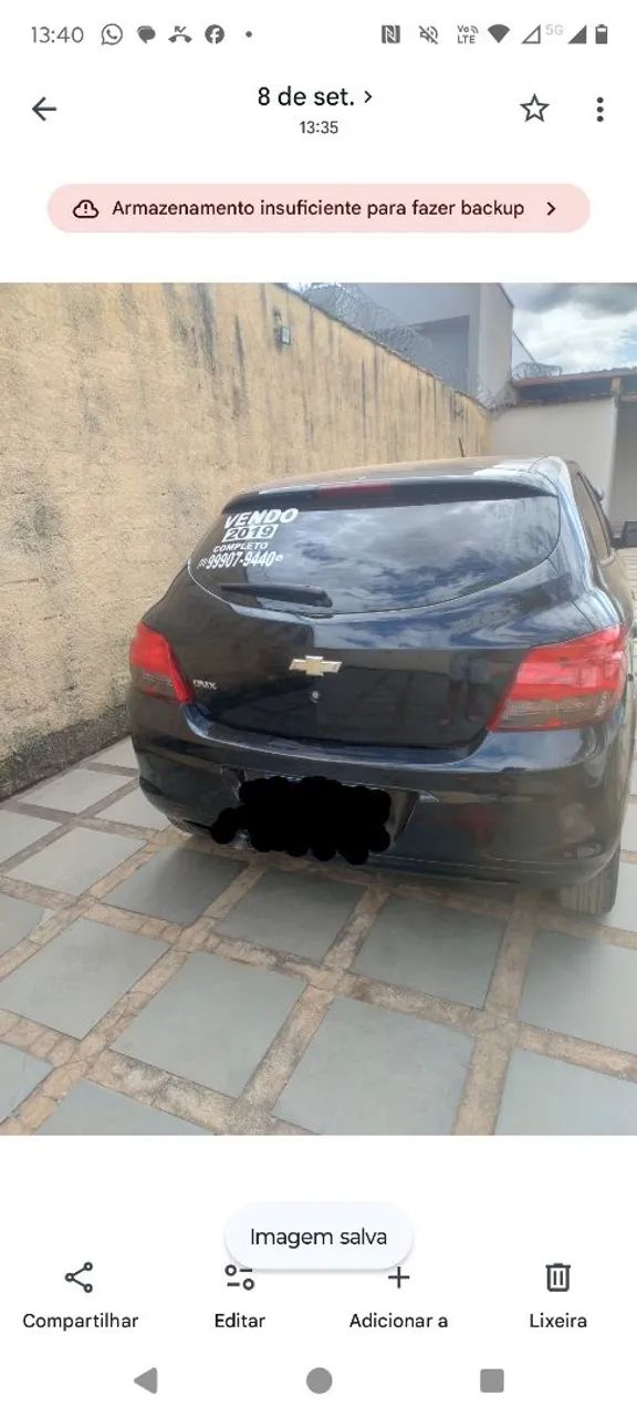 Chevrolet Onix ONIX HATCH Joy 1.0 8V Flex 5p Mec. 2019