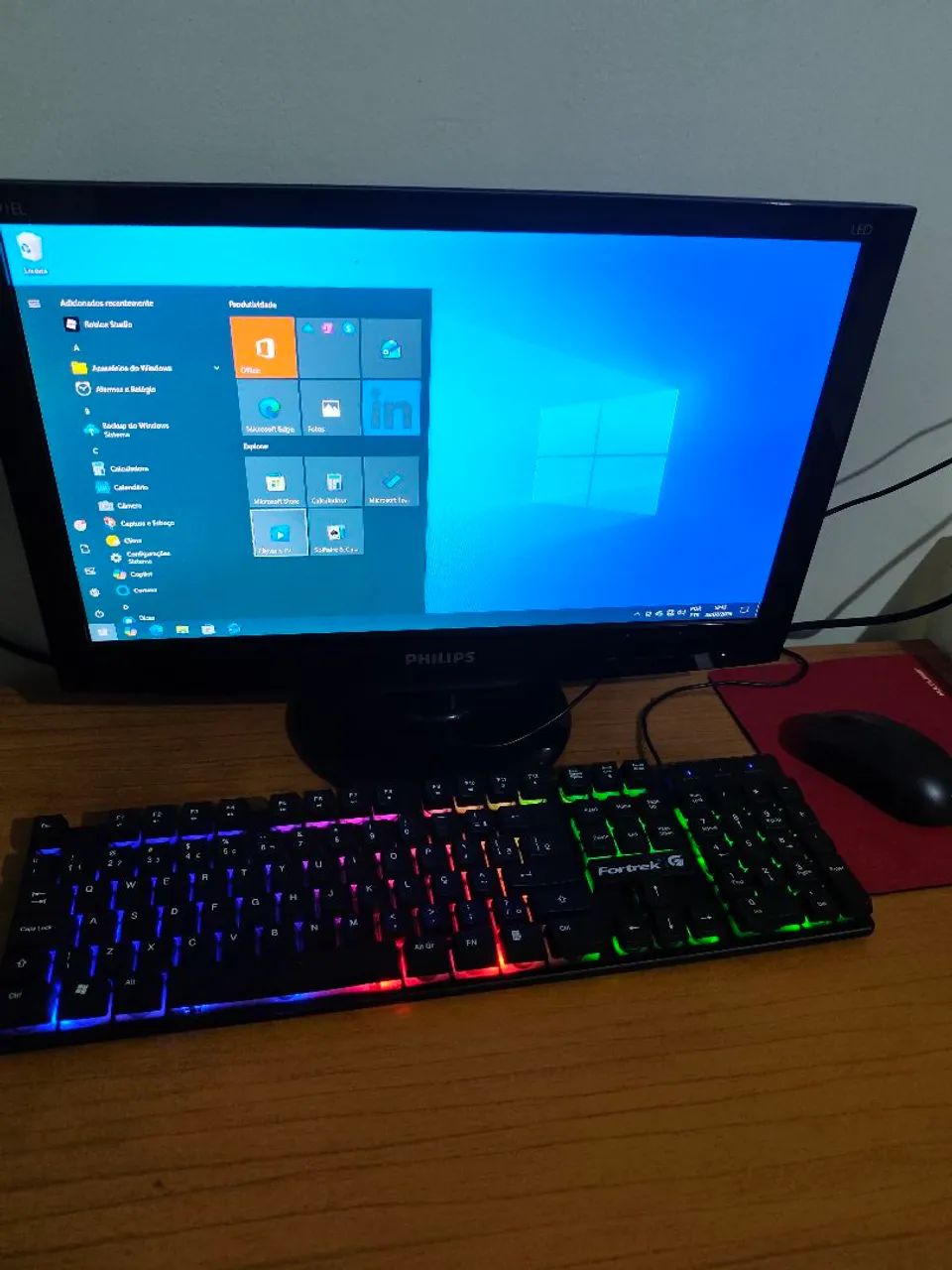 VENDO PC COMPLETO - PRONTO PARA USO - Foto 5