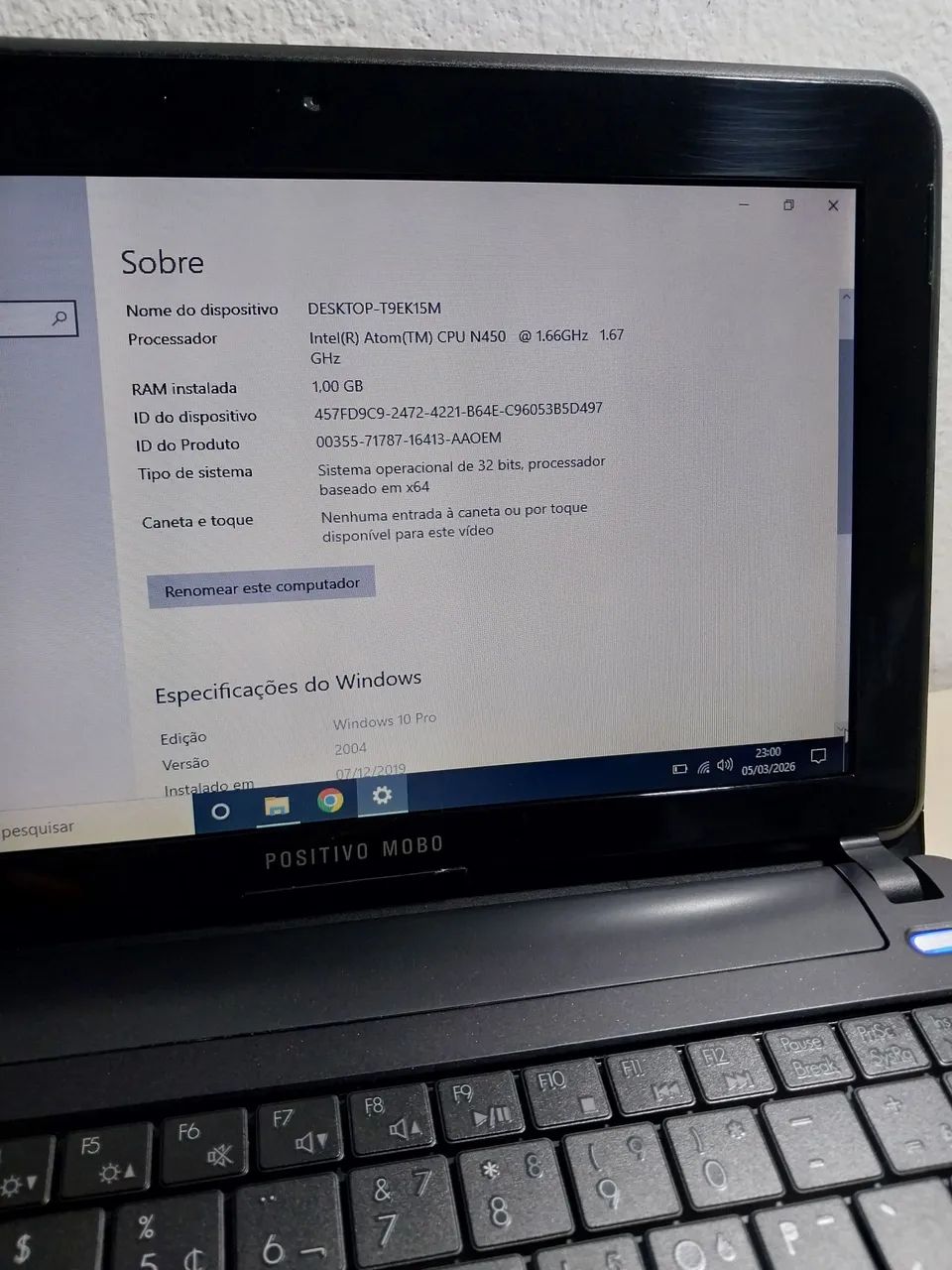 Netbook Positivo funcionando - Foto 3