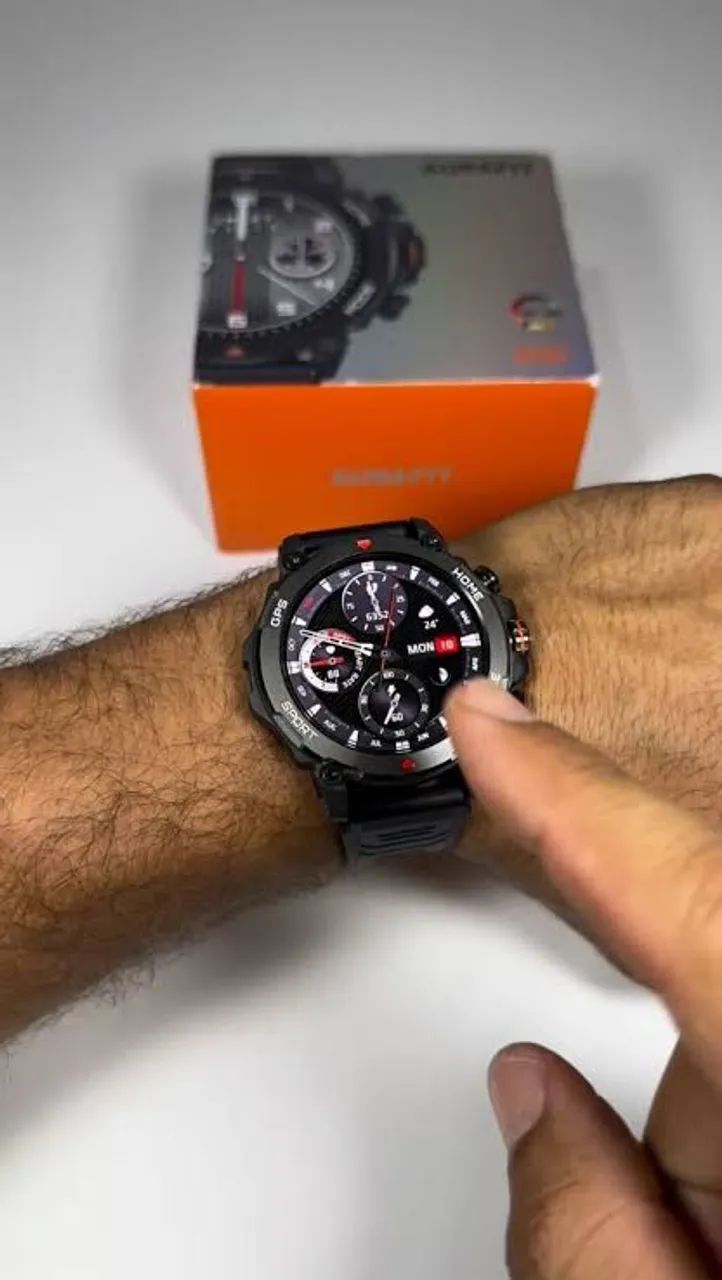 Relógio Smartwatch AURAFIT G6 - Inteligente, Moderno e Completo - Foto 2