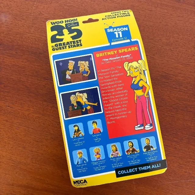Boneca Britney Spears The Simpsons 25th Anniversary  - Foto 5