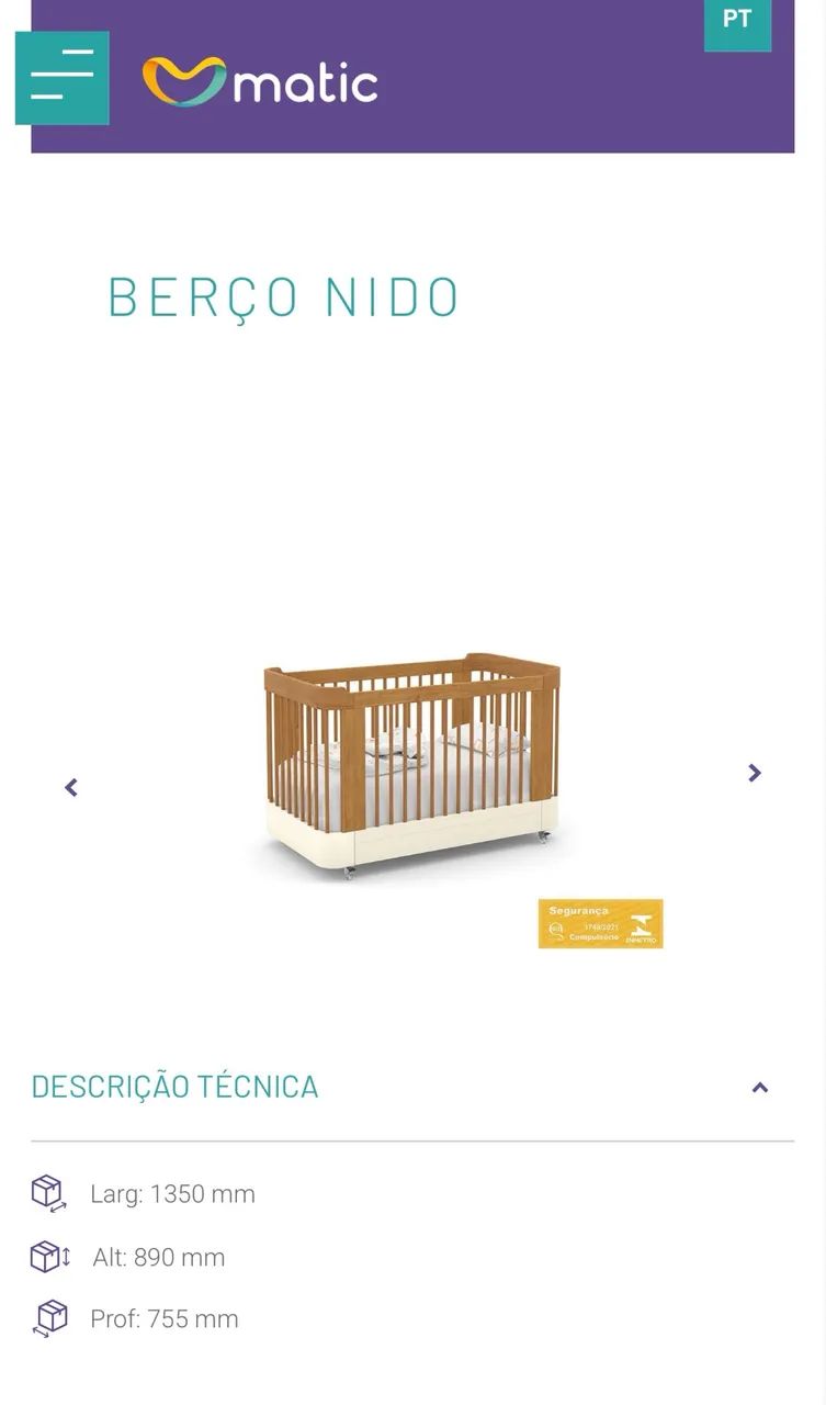 Berço Nido 3x1