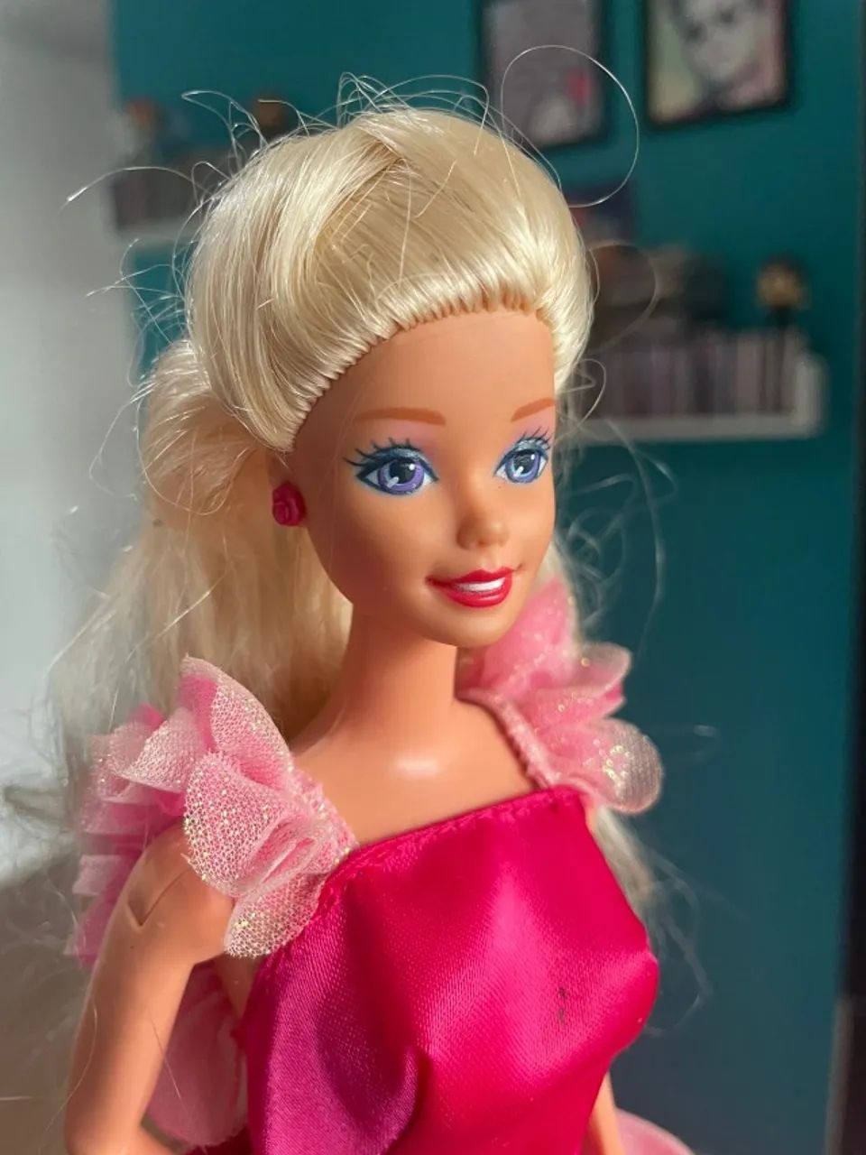 Boneca Barbie Mattel Party Changes de 1992 - Usada - Foto 2