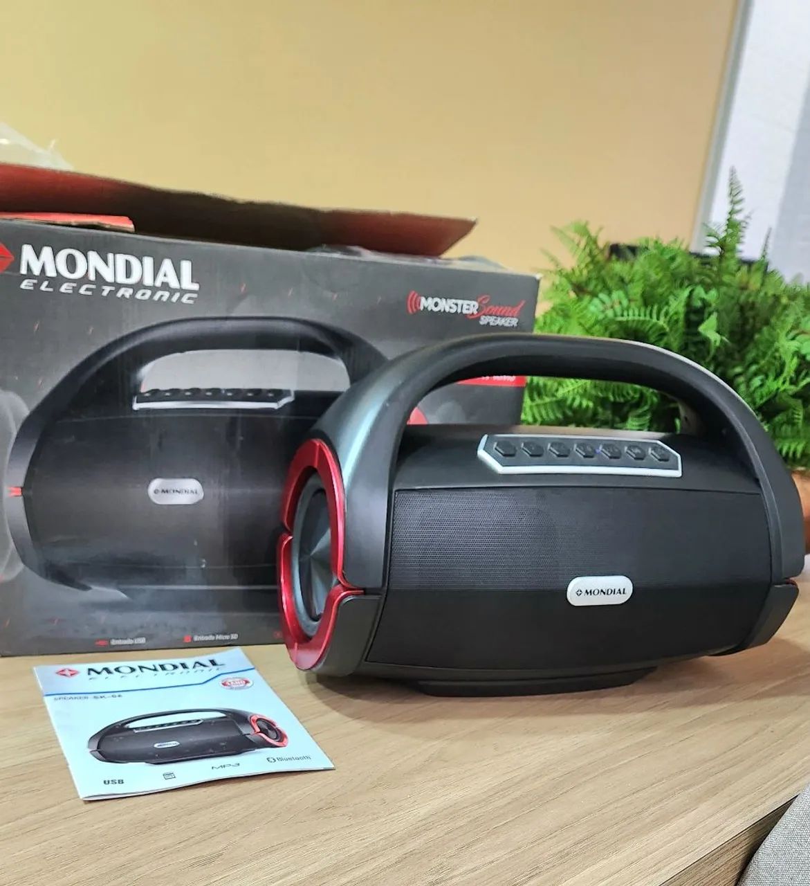 Caixa monter sound bombox estilo JBL 