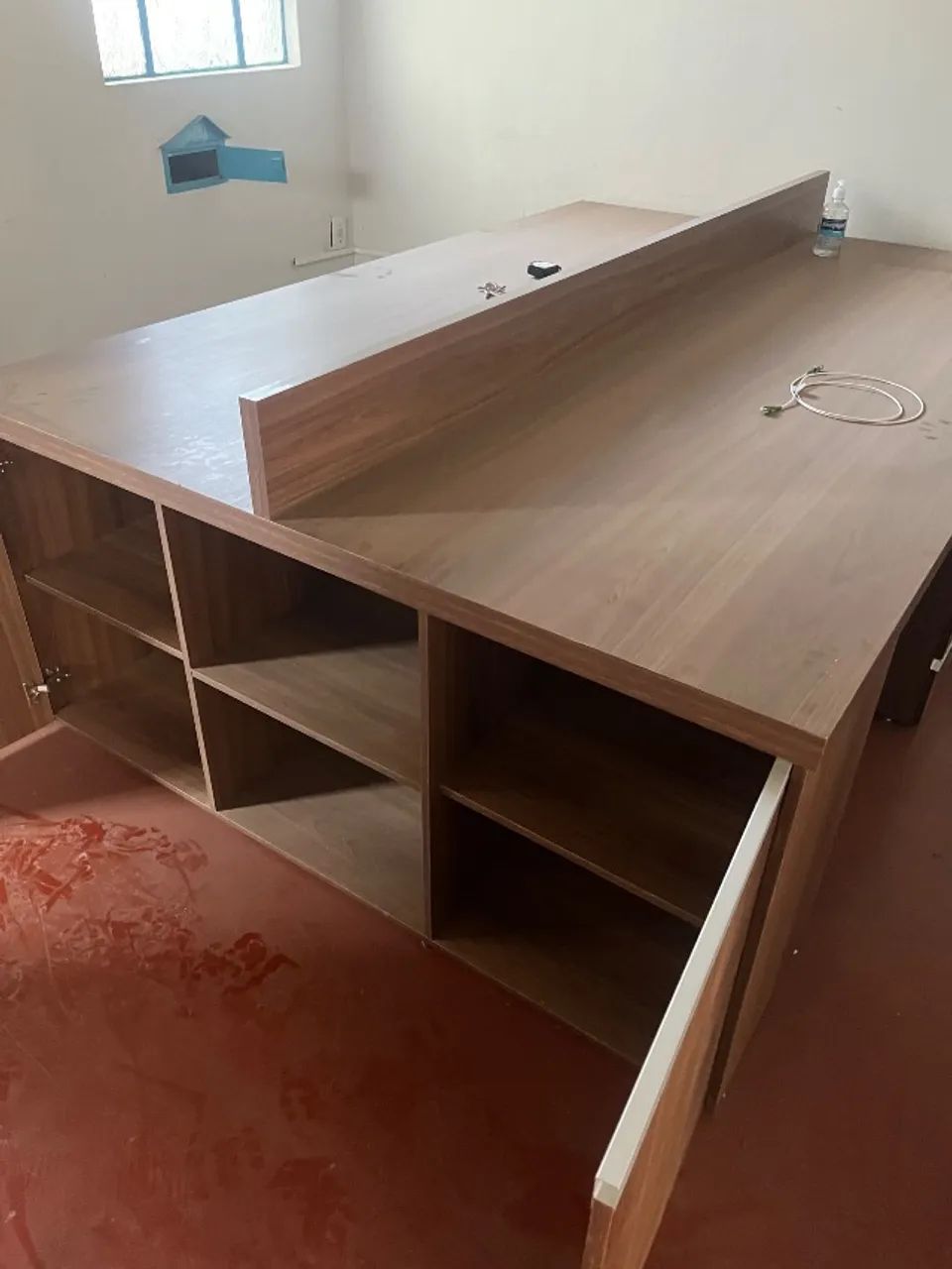 Mesa, 4 módulos de trabalho/estudo. - Foto 3