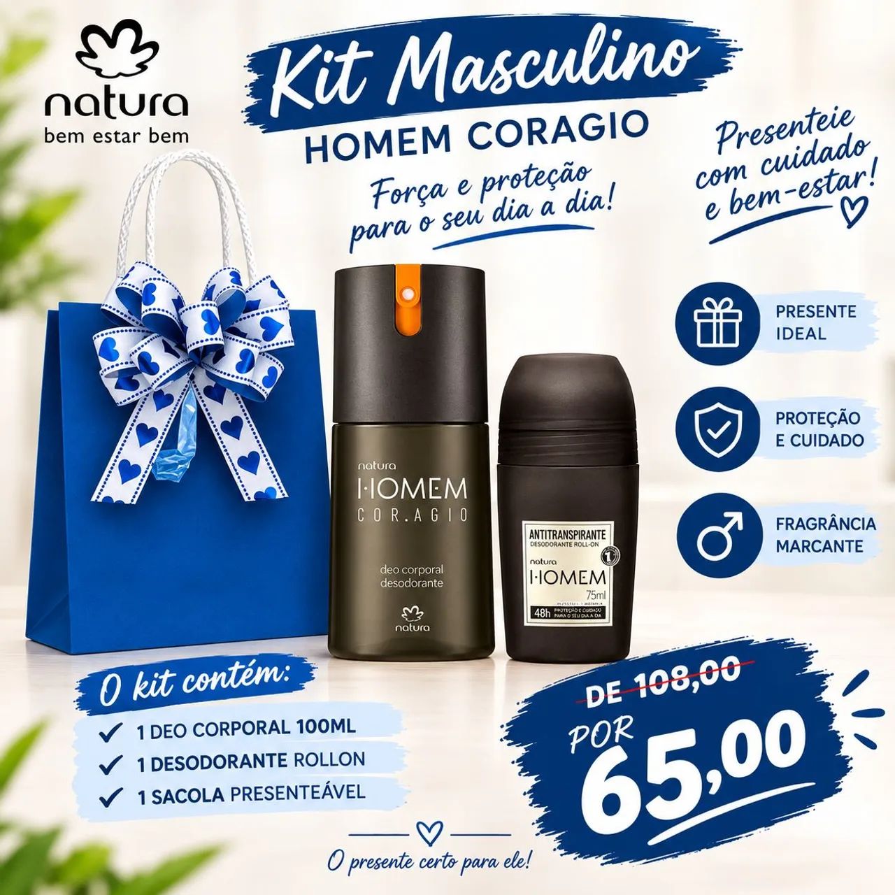 Kits Masculinos Natura 