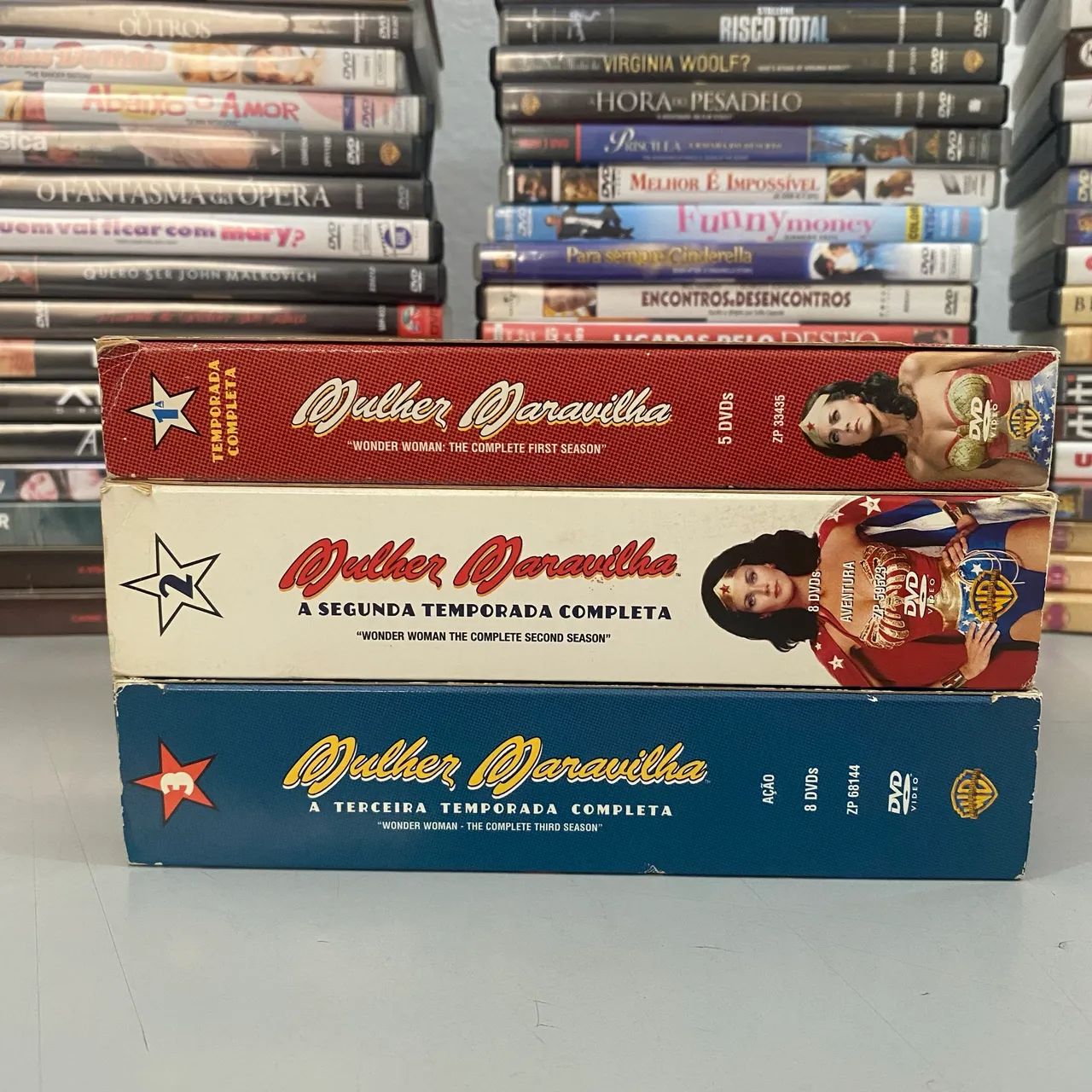 Mulher Maravilha - A Série Clássica Completa - 3 Box DVD Original - Foto 2
