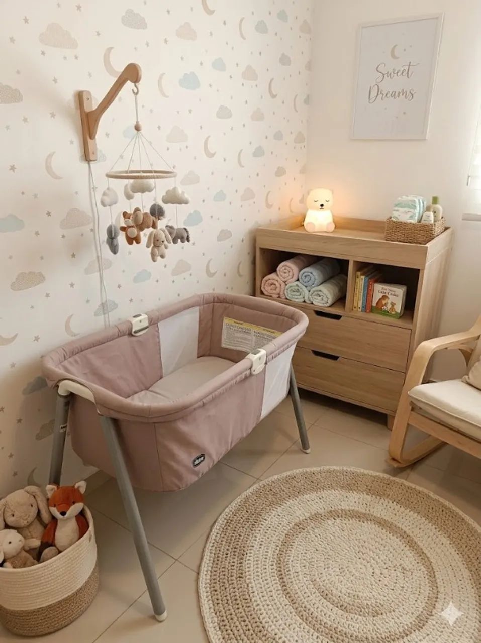 Berço Portátil Bebê Da Chicco