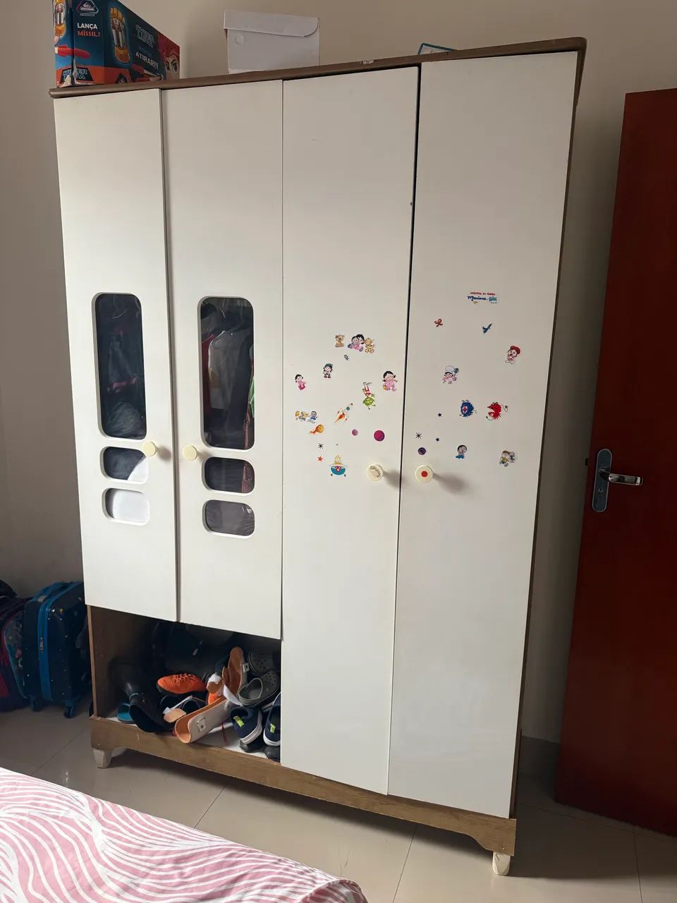 Guarda roupa + comoda infantil  - Foto 2