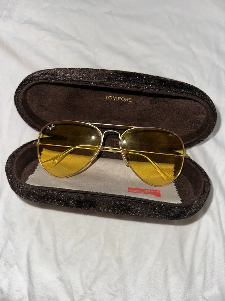 Óculos de sol Rayban aviador original nunca usado - Foto 2