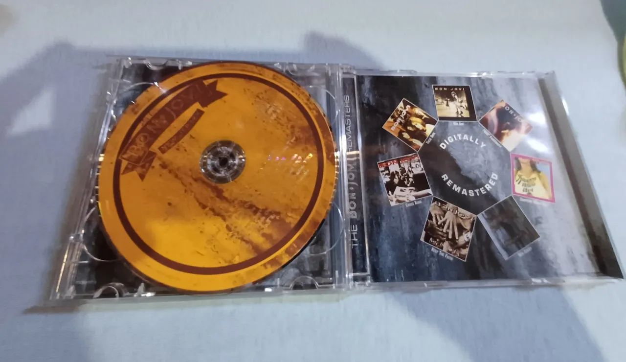 CDs Bon jovi Slippery When Wet e New Jersey duplo JP. Raríssimos