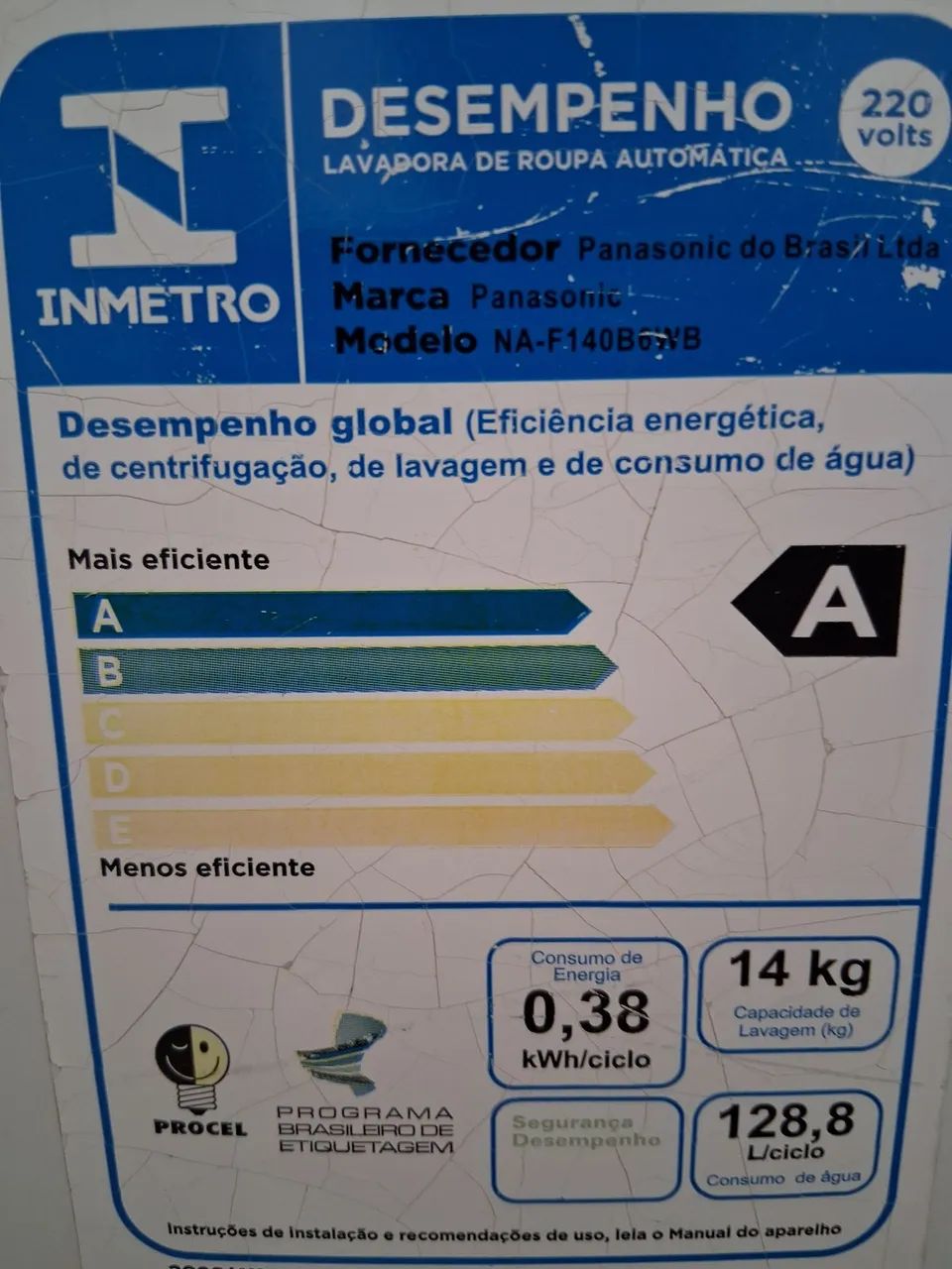 Lavadora 14kg Panasonic (a melhor!) - Foto 3