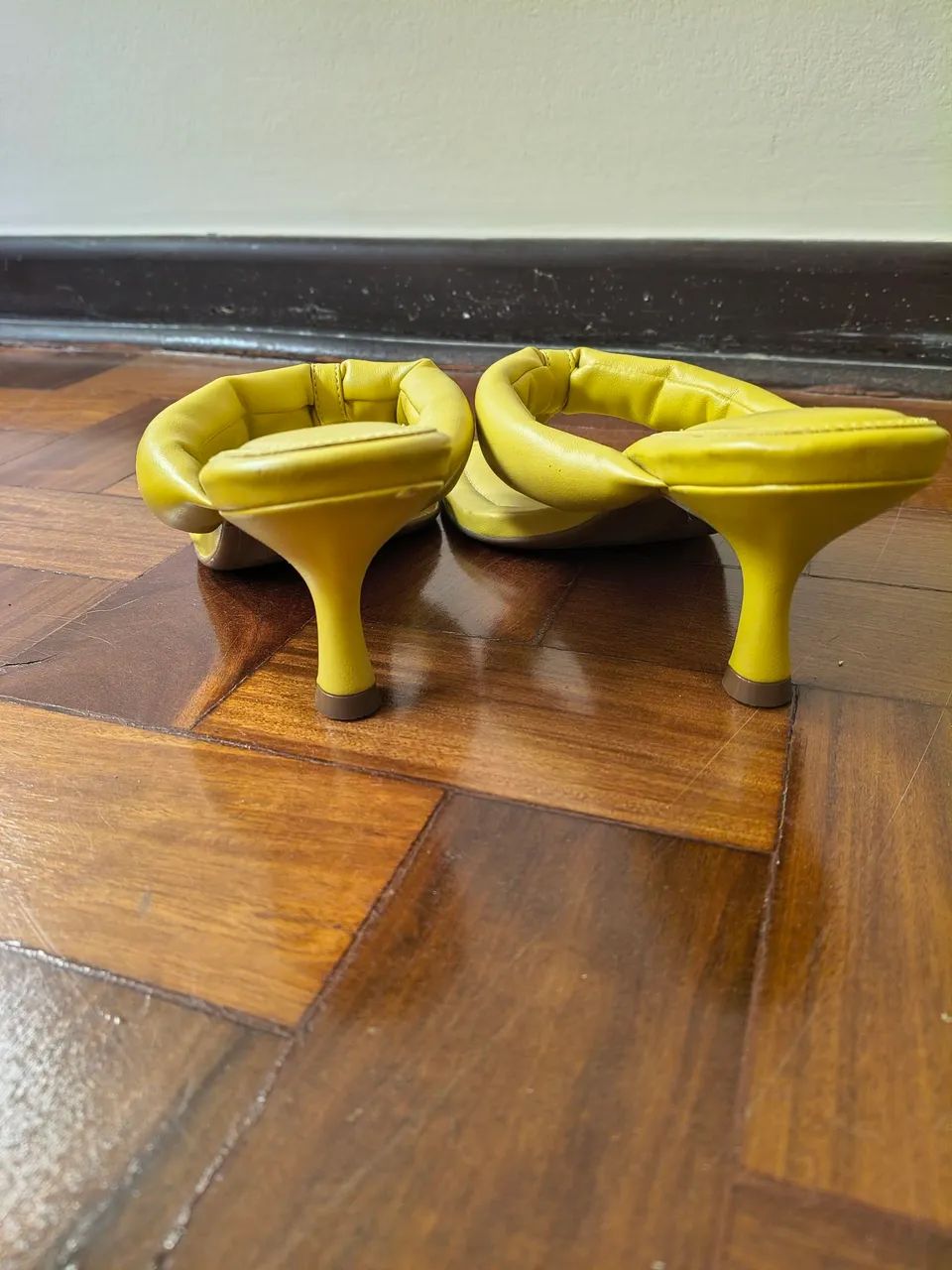 Tamanco Arezzo Verde Flip Flop - Foto 3